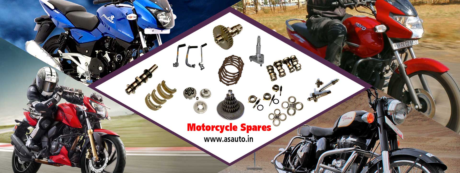 motorcycle auto parts 4 stroke bike spare parts manufacturers suppliers distributors in india punjab ludhiana